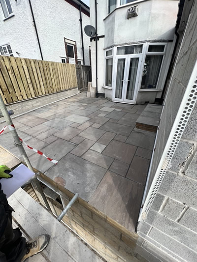 Patio area